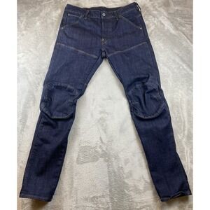 G Star Raw Jeans Men's 31x32 5620 3D Super Slim Skinny Dark Indigo (31x31)